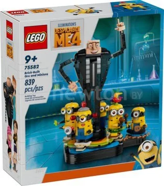 Конструктор LEGO Despicable Me 4 75582 Грю и миньоны