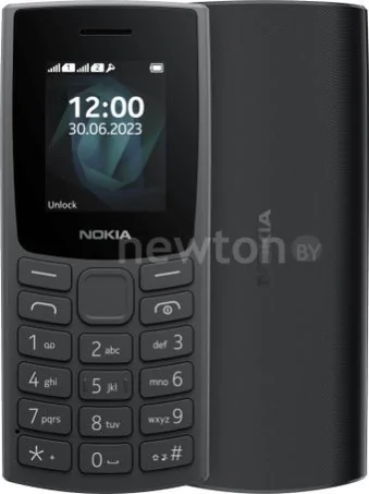 Кнопочный телефон Nokia 105 (2023) Dual SIM TA-1557 (черный)