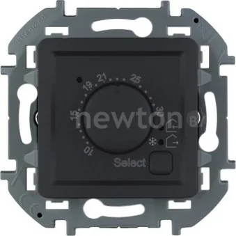 Терморегулятор Legrand Inspiria 673813 (антрацит)