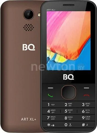 Телефон BQ-Mobile BQ-2818 Art XL+ (коричневый)