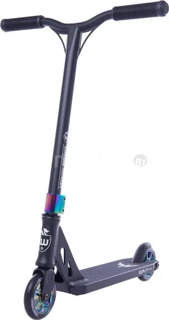 Трюковый самокат Longway Summit Mini (черный/неохром)