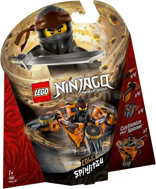 Конструктор LEGO Ninjago 70662 Коул: мастер Кружитцу