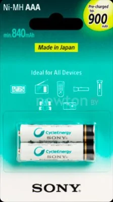 Аккумуляторы Sony AAA 900mAh 2 шт. [NH-AAA-B2GN]