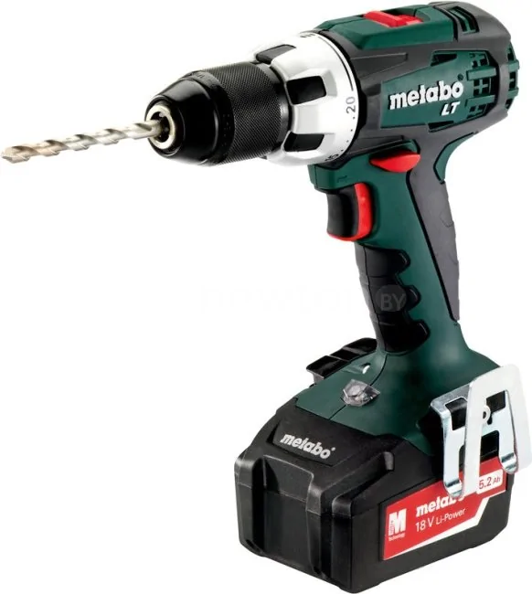 Дрель-шуруповерт Metabo BS 18 LT 602102650 (с 2-мя АКБ 5.2 Ah)