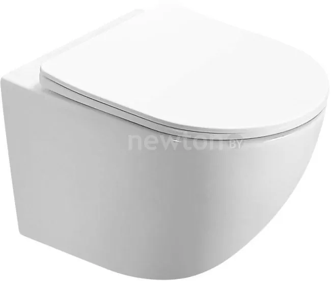 Унитаз Azario Morano AZ-450W (с сиденьем)