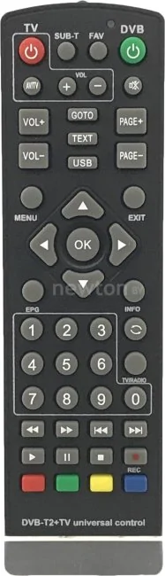 Универсальный пульт ДУ Huayu DVB-T2+TV HRM1235