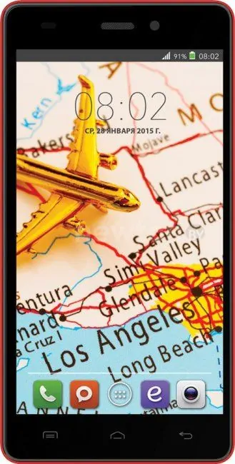 Телефон BQ Los Angeles Red [BQS-5006]