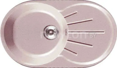 Кухонная мойка GranFest GF-R750L (розовый)