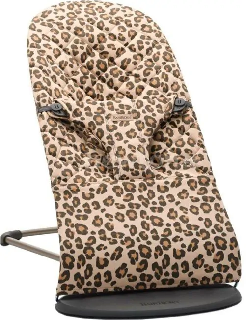 Шезлонг BabyBjorn Bliss Cotton 0060.75 (леопард/бежевый)