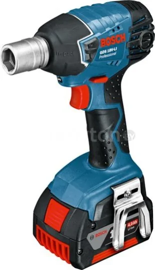 Ударный гайковерт Bosch GDS 18 V-LI Professional [06019A1S0C]