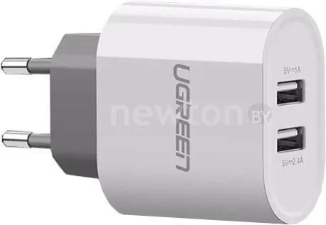Сетевое зарядное Ugreen CD104 20384 (белый)