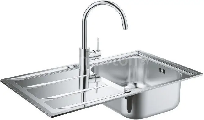 Кухонная мойка Grohe K400 + Grohe Concetto 31570SD0