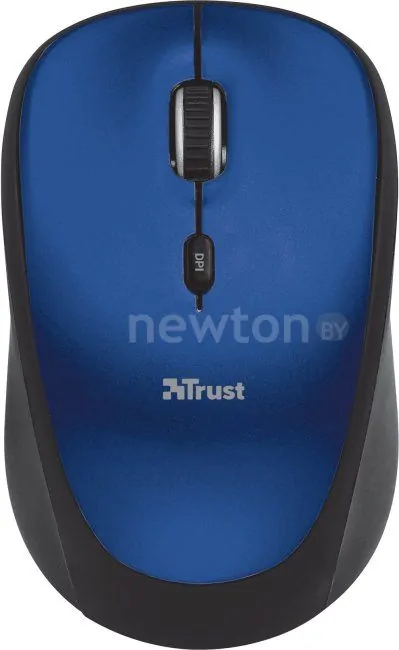 Мышь Trust Yvi Wireless Mouse - blue (19663)