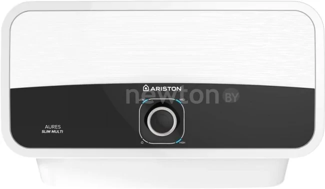 Проточный электрический водонагреватель кран+душ Ariston Aures SM 7.7