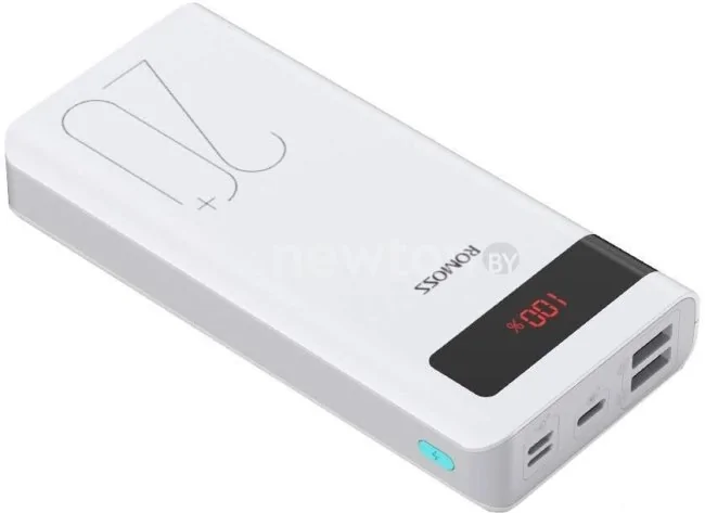 Портативное зарядное устройство Romoss Sense 6PS+ (белый)