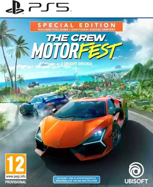 Игра PlayStation 5 The Crew Motorfest (без русской озвучки, русские субтитры)