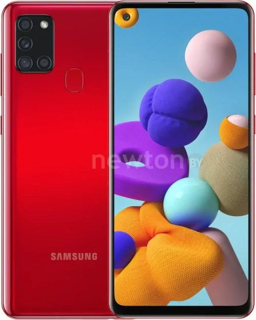 Телефон Samsung Galaxy A21s SM-A217F/DSN 3GB/32GB (красный)