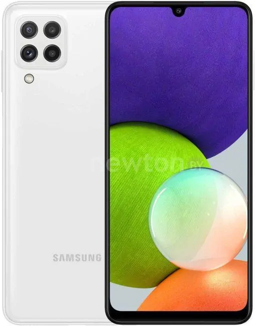 Телефон Samsung Galaxy A22 SM-A225F/DSN 4GB/128GB (белый)