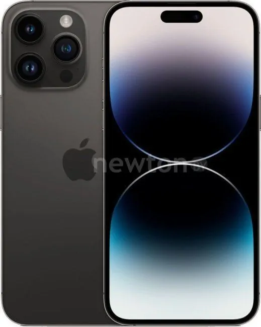 Телефон Apple iPhone 14 Pro Max eSIM 256GB (космический черный)