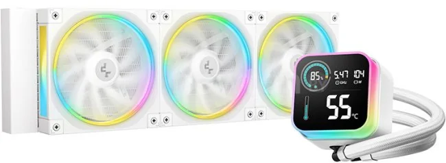 Система жидкостного охлаждения для процессора DeepCool LQ360 WH R-LQ360-WHDSMC-G-1