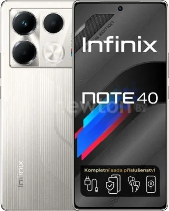 Телефон Infinix Note 40 X6853 8GB/256GB (серый)