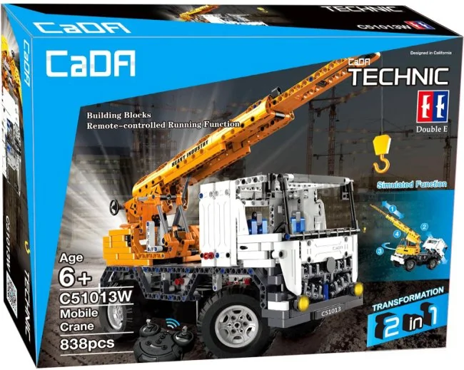 Конструктор CaDa Technic Автокран на радиоуправлении C51013W