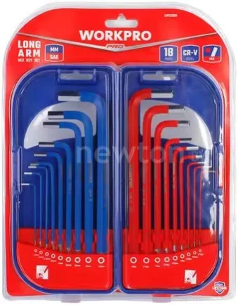 Набор ключей Workpro WP222038 (18 предметов)