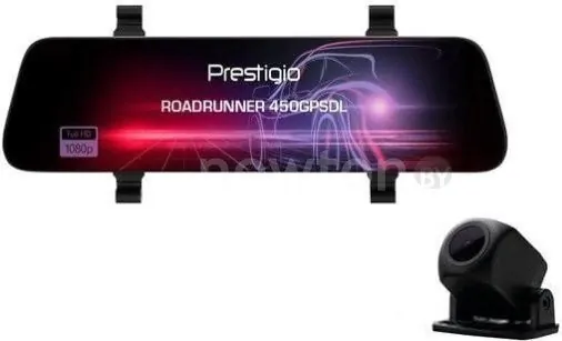 Видеорегистратор-зеркало Prestigio RoadRunner 450GPSDL