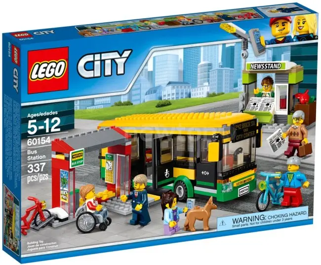 Конструктор LEGO City 60154 Автобусная остановка