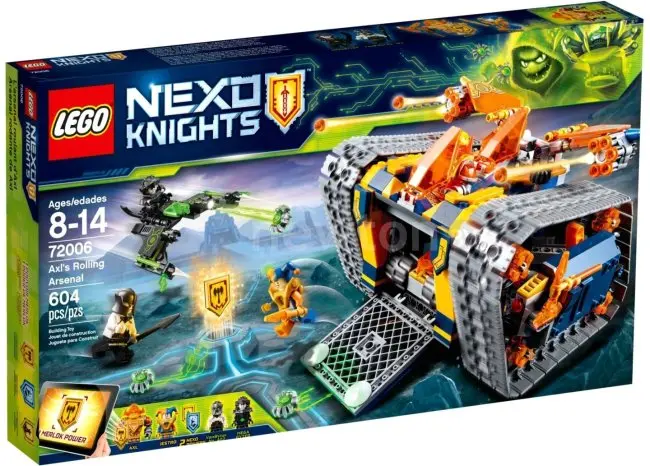 Конструктор LEGO Nexo Knights 72006 Мобильный арсенал Акселя