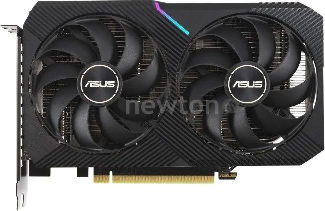 Видеокарта ASUS Dual GeForce RTX 3060 Ti V2 Mini OC Edition 8GB GDDR6