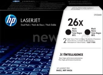 Картридж HP 26X 2-pack CF226XD