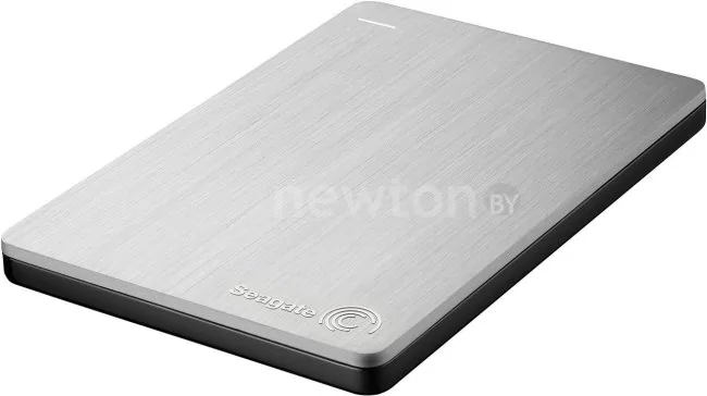 Внешний накопитель Seagate Backup Plus Slim Silver 2TB (STDR2000201)