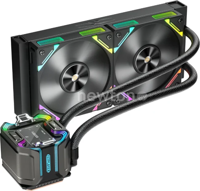Система жидкостного охлаждения для процессора 1stPlayer X-240 (черный)