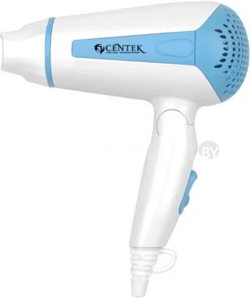 Фен CENTEK CT-2201 (белый/голубой)