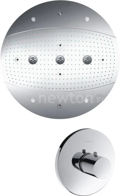 Верхний душ Hansgrohe Raindance Rainmaker 600 мм Air 3jet [28404000]