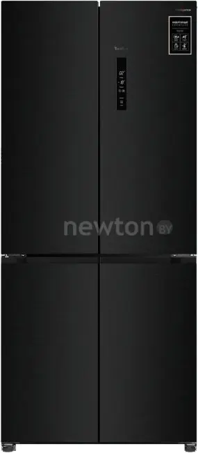 Четырёхдверный холодильник Tesler RCD-487BI (графит)