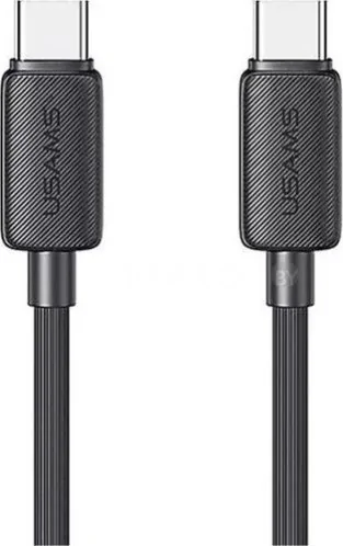 Кабель Usams US-SJ691 USB Type-C - USB Type-C (1 м, черный)