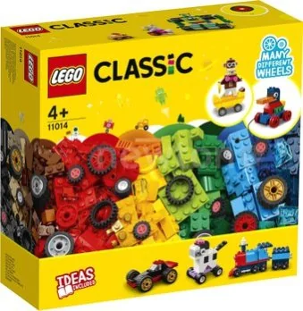 Конструктор LEGO Classic 11014 Кубики и колеса