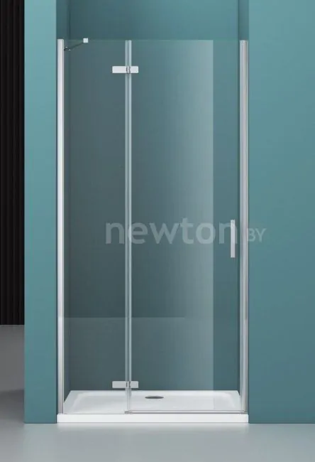 Душевая дверь BelBagno KRAFT-B-12-60/40-C-Cr-L (прозрачное стекло)