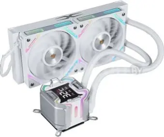 Система жидкостного охлаждения для процессора 1stPlayer X-240E (белый)