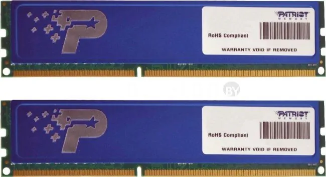 Оперативная память Patriot Signature Line 2x4GB DDR3 PC3-12800 [PSD38G1600KH]