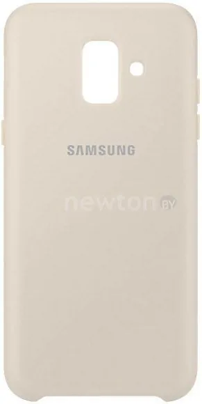 Чехол Samsung Dual Layer Cover для Samsung Galaxy A6 (золотистый)