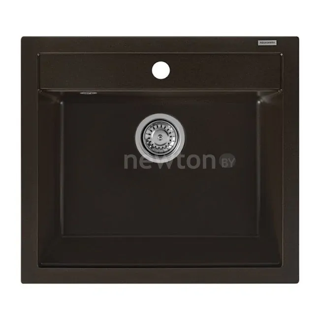 Кухонная мойка Aquasanita Quadro SQQ100W (cerrus 120)