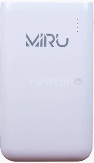 Портативное зарядное устройство Miru LP-1018A (белый)