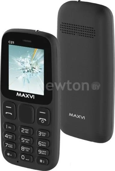 Телефон Maxvi C21 (черный)