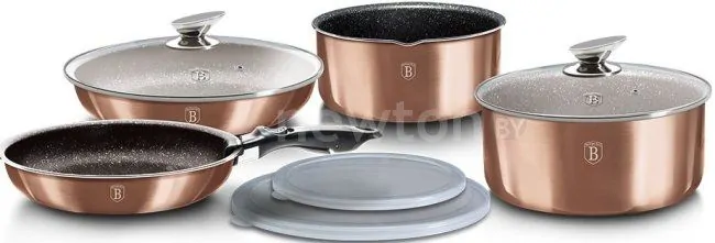 Набор кастрюль Berlinger Haus Rosegold Line BH-6147
