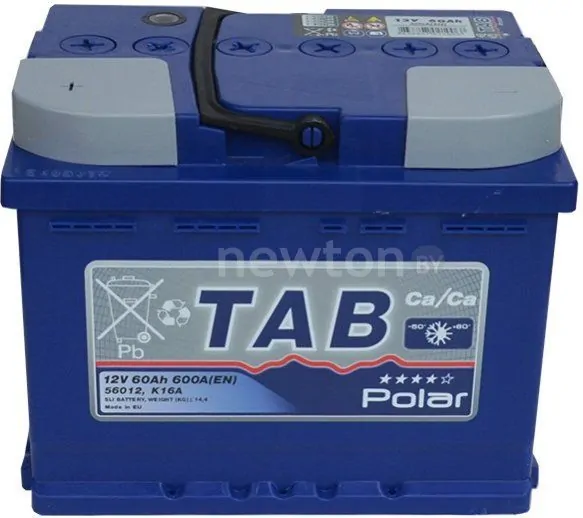 Автомобильный аккумулятор TAB Polar Blue (60 А·ч) (121060)
