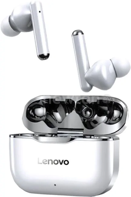 Наушники Lenovo LivePods LP1 (белый/черный)