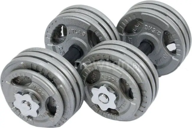 Набор гантелей Atlas Sport Хаммертон 2x24 кг